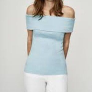 Long tall Sally  Bardot Everyday Top  /Aqua